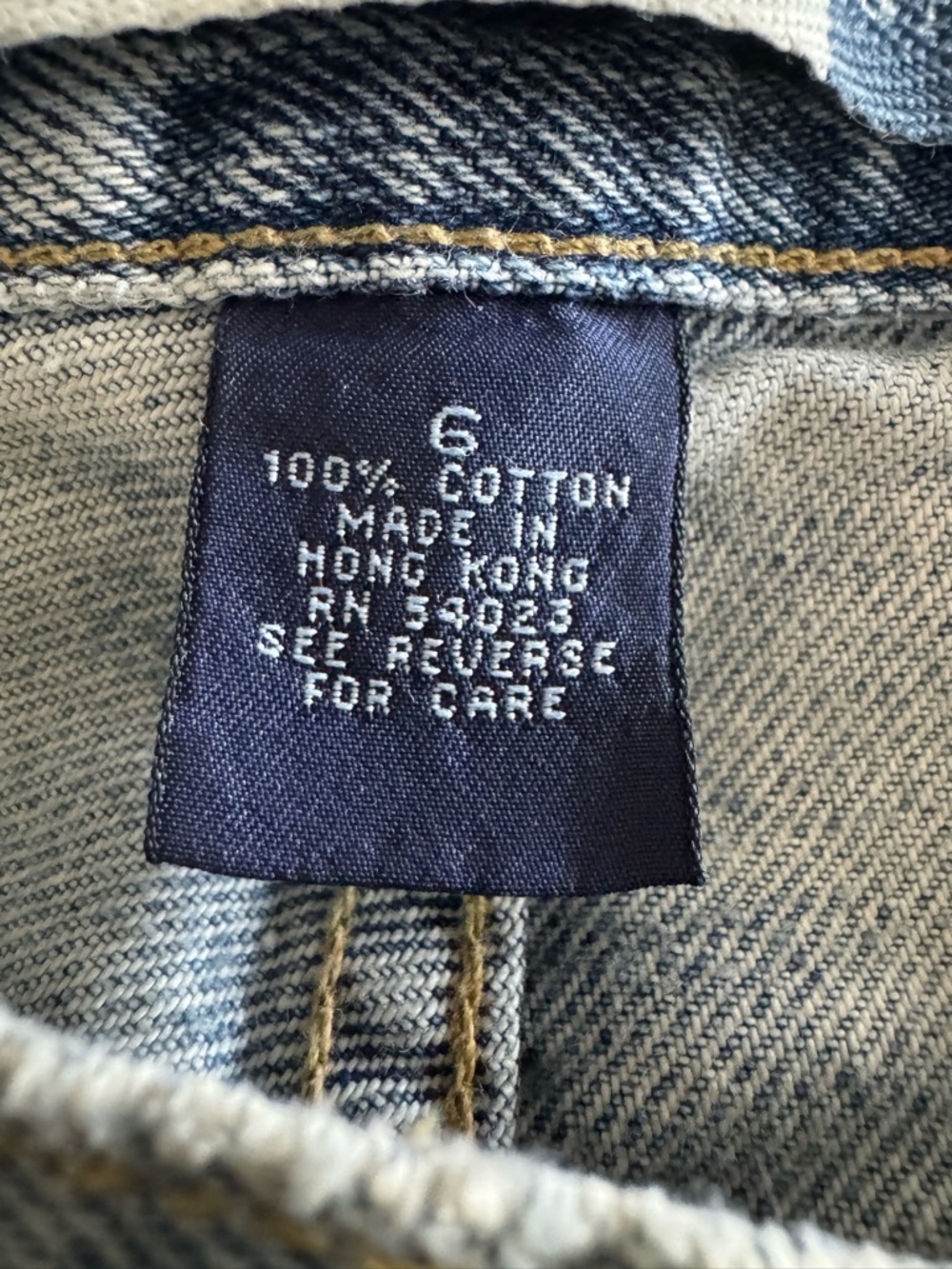Vintage Gap Summer Jean Capri Hawaii - Picture 7 of 8
